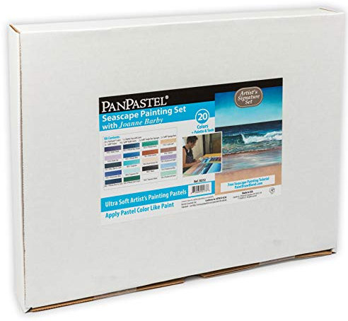 Colorfin, PanPastel Artists Pastels, 20-Color Joanne Barby Seascape Painting Set (30252)