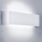 Lightess 16W LED Wandleuchte Innen Weiß Wandlampe LED Innen Modern Up Down Licht Wandbeleuchtung Kaltweiss Treppenhuas Beleuchtung IP44 Flurlampen für Wohnzimmer Schlafzimmer Flur usw, aus Aluminium