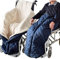 Rollstuhl Warm Fußsack, Winter Rollstuhlsack, Unterkörper Rollstuhlüberzug, Für Rollstuhl Und Elektromobil Schützt Vor Kälte, Wind Oder Regen