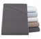 SHC by BaSaTex Betttuch Bettlaken Haushaltstuch Tischdecke Leintuch ohne Gummizug | 100% Baumwolle | 150x250 cm | Farbe: Anthrazit Grau