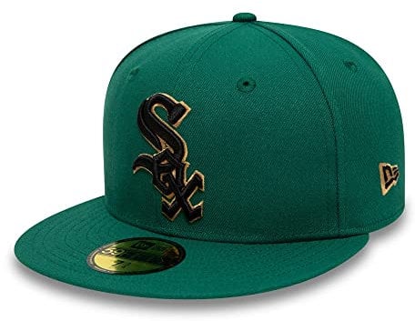 New Era Cap 59FIFTY Herren Basecap NFL NBA MLB Limited Edition (Chicago White Sox Green, 7 1/4)