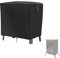 Electric Fireplace Cover - Onlyme Electric Stove Heater Cover for Freestanding Electric Fireplace, Indoor Outdoor Dustproof Electric Stove Cover, 47x30x52cm