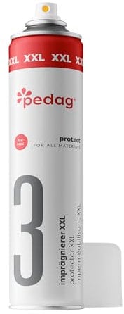 Protector Impermeabilizante para Calzado - Resistente al Agua y Repelente a las Manchas - Para superficies de Cuero, Piel y Textiles - Hecho en Alemania (Spray 400 ml)