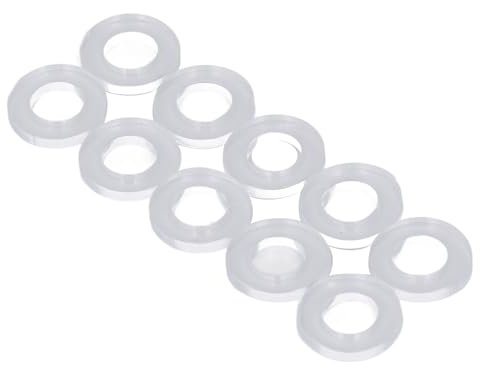 10 x Soda-Maschinen-Adapter-Unterlegscheiben, CO2-Schnellkonverter-Dichtungen, Silikon-O-Ringe Soda-Maker-Schlauch