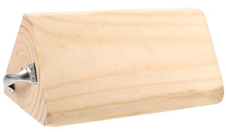 CHILDWEET Wood Wheel Chocks Heavy Duty for Trailer Car Motorcycles Rvs Travel Trailers