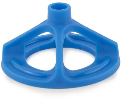 MidGard Mehrweg Nivelliersystem Fliesen-Verlegehilfe Nivellierset für Wand- und Bodenfliesen für Fugenbreiten 1-3 mm, 100 Stk. Zughauben Blau