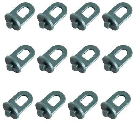50Pcs Plastic Greenhouse Hook Durable Greenhouse Fixing Clips Garden Hanging Plants Clips Hanging Tools Useful Greenhouse Hook Fixing Clips for Hanging Basket Pot