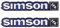 Set: Klebefolie Tank SIMSON & IFA klein - Blau