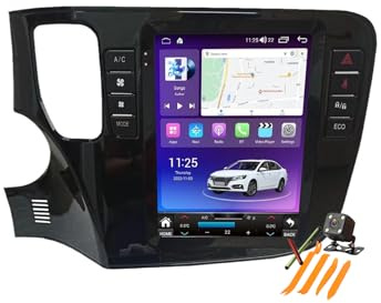 Ts3,Android 14.0 Autoradio Stereo Navi mit 4G WIFI DSP Carplay für M-itsubishi Outlander 2013-2019 Sat GPS Navigation 10.4 zoll Touchscreen Multimedia Video Player FM BT Receiver