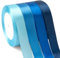 Geschenkband Weihnachten 20mm 92m Geschenkband Blau Verpackungsbänder Geschenkverpackung Weihnachten Geschenkbänder Schleifenband Weihnachten Stoffband Die Geburtstagsbande Geschenkband Stoff Dekoband