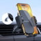 Miracase 2025 Soporte Movil Coche [Gancho Metálico Resistente] Suporte Telemovel Carro en Rotación 360° y Manejo con una Sola Mano,Compatible con Móviles 4.0''-7.0''
