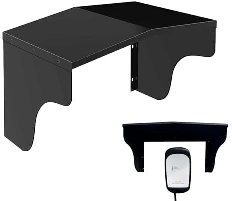 Xijobido Toit du Port de Chargeur, Couvercle de Protection pour Pile de Charge - Housse de Pluie pour Port de Charge de Voiture,Bouclier météo Mural, Couvercle de Prise électrique en Aluminium pour