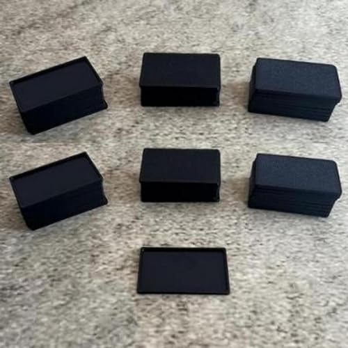 ULEIVA Trenner Klein 60 Stck Schwarz 51 x 30 mm Trennwand Ersatzteil kompatibel mit Stanley Kleinteilemagazin 1-93-980 1-93-981 (60 Stck Schwarz)