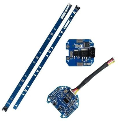 HLAQHL Batterie BMS kompatibel mit Ninebot Scooter Es1 Es2 Es4 36V Lithium Batterie Schutz Panel Unterstützung Kommunikation Es2 Teile(Whole Sets)