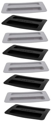 Gatuida 4sets Toaster Upper Lids Covers Silicone Kitchen Essential Breakfast Machine Cover Simple Design 2pcs*4