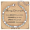 ARHZ 1 Artike runder Perlenarmbandstrang,Tigerauge Stein Perle Weben Armband, verstellbare bunte runde Perle Armband Stränge