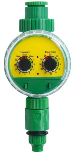 Timer de l'arroseur programmable imperméable pour Tuyau de Jardin, minuteur d'irrigation Automatique pour la pelouse, Le système d'arrosage Plantation et Serre, Pas Batterie