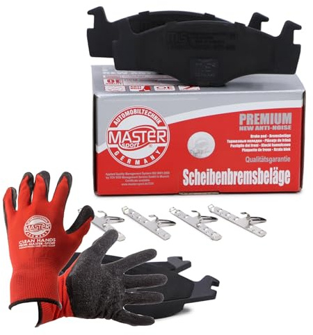 Master-Sport 13046070592N-SET-MSP Bremsbeläge + Handschuhe vorne für SEAT CORDOBA, IBIZA II; VW POLO/II/III