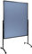 Legamaster Premium Plus Moderationswand 150x120cm blau-grau