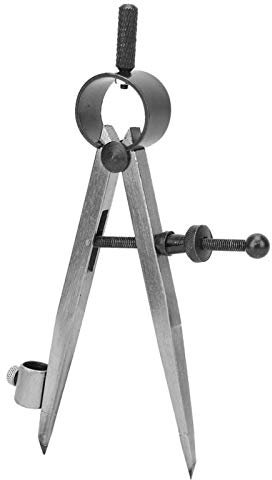 Flügelteiler, Tischler Zirkel, Metallzirkel, Zeichenzirkel, Linienmarkierungszirkel Handwerk Drehbares Werkzeug Zeichenkompass 100mm 150mm 200mm 250mm 300mm (100mm)