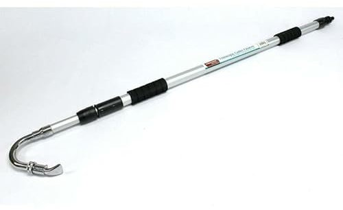 TRTO 1Pcs Large Telescopic Extendable Gutter Cleaner Pole Pipe Water Drain Roof Hose 185cm Easy To Use and Cleans