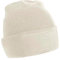 Beechfield B445 Patch Beanie, Almond, XS-XL