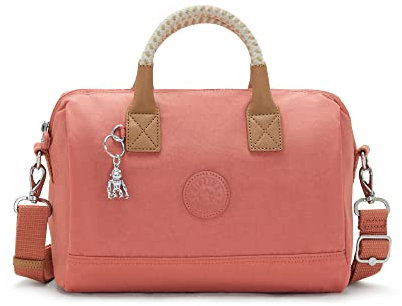 Kipling Abia Crossbody Bag, Vintage Pink M, 11.75''L x 8.25''H x 6.25''D