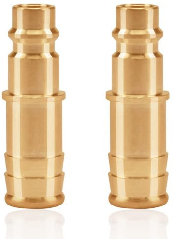 oumuik Lot de 2 raccords à air comprimé 13 mm/raccord d'air comprimé 13 mm en laiton DN13