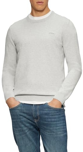 s.Oliver Strickpullover mit Logo-Stickerei
