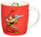 tea4chill Könitz Kaffeetasse Asterix - Bogenschießen - Tir à l'arc. Teetasse 350ml, Porzellan. Design modern, bunt