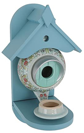 aqxreight TEEKANNE VOGELHAUS Feeder Cyan Garten Hanging WILD Bird Drinker