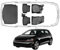 Trimak Passgenau 3D Fussmatten & Untere Kofferraumwanne Auto Set Kompatibel mit VW Golf 7 2012-2020 Auto Allwetter Zubehör Gummimatten Kofferraumwanne Autos TPE Allwetter Geruchlos rutschfest