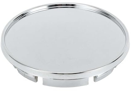 VekAuto Enjoliveurs De Moyeu De Roue De Voiture Compatibles Pour Volkswagen Golf 2015-2021 Anti-Rayures, 65Mm 2.56Od Abs Plastique Chrome Argenté Avant Et Arrière Roues