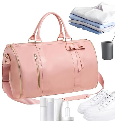 Convertible Garment Travel Bag, Suitcase Garment Duffel, Travel-Friendly Garment Bag, Carry Duffel for Suits, Convertible Travel Suit Bag, Garment Duffle Bag for Travel