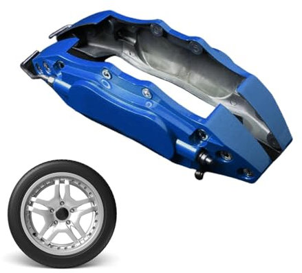 Set copri pinza freno - Protezione in lega da 2 pezzi | Moderni rivestimenti universali per guarnizioni dei freni per auto per la protezione dei freni a disco