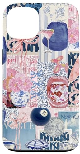 iPhone 13 Aesthetic Summer European Coquette Collage Scrapbook Preppy Case