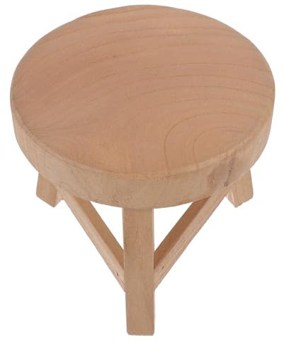 Yardwe 1 Stück Pflanzenständer Aus Holz Blumentopf-basishalter Hocker Gartenblumenständer Pflanzenständer Für Außenbank Topfpflanzen