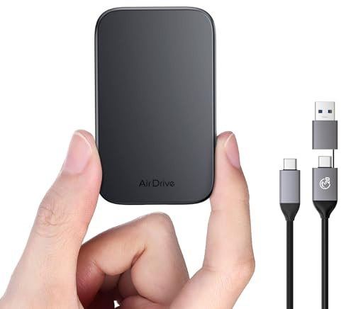 ORICO Disco SSD Externo 2 TB, Ultra Rápido Lectura 2000 MB/s, Escritura 1800 MB/s, USB-C 3.2 Gen2, Almacenamiento Portátil para iPhone 15+, Mac, Ordenador PC, Móvil y Consola de Juegos, Z20