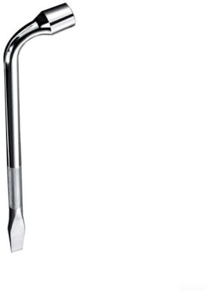 Oniissy Clé de roue robuste 17/19/21 mm, clé à douille, écrou, boulon hexagonal, outil de réparation de voiture avec poignée extensible pour un effet de levier supplémentaire, kit d'outils de