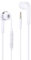 Cuffie stereo cablate per Samsung Galaxy A36 5G con controllo del volume e microfono, colore: bianco