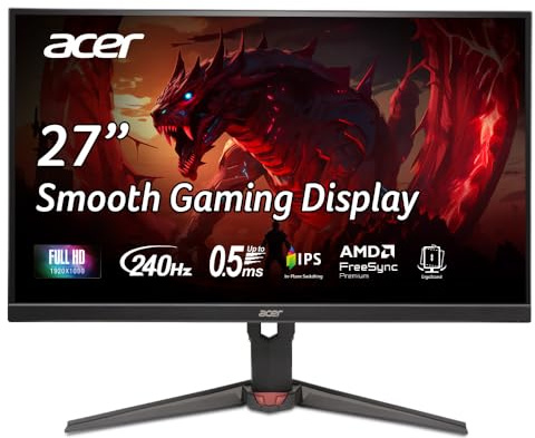 Nitro XV270W3bmiiprx / 27 / 1920x1080 / 240Hz / 1ms / GPU Sync: FreeSync Premium/Colore: nero