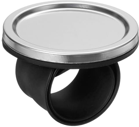 QUARKZMAN Magnetische Nadelhalter Armband Runder Arm Nähnadelkissen Schwarz | Nadelkissen, Silikonband, Für Nähen Quilten