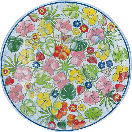 Rose & Tulipani – Bandeja Redonda en Caja de Regalo – Decoración Casa, Cocina – Línea Aloha – Idea Regalo – Melamina – Ø 42; h 2 cm