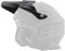 O'NEAL | Ricambi per caschi da moto | Enduro Motocross | Visiera di ricambio SLAT Helmet SOLID matte | Nero | Taglia unica