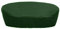 KaufPirat Premium Abdeckplane Sonneninsel Rund Ø 250x85 cm Gartenmöbel Gartentisch Hülle Abdeckung Haube Schutzhülle Abdeckhaube 6.000 mm Wasserbeständigkeit Olivgrün