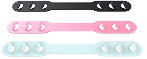 10 Stücke Silikon Ohrhaken Mundschutz Gummiband Headset Ohrbügel Ohrhalter Gesichtsschutz Ohrschutz Ohrpolster Einstellbar für DIY Ear Hook Erweiterung