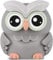 LarmTek Owl Piggy Bank,Digital Coin Bank,Money Saving Box with Automatic Counting for Boys,Girls and Adults as a on Christmas, Birthday