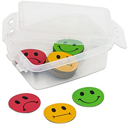 Betzold - Stimmungs-Magnete, 30 Stück - Ampel-Magnete Kühlschrank-Magnete Belohnungstafel