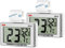 GXSTWU Reptile Hygrometer Thermometer LCD Display Digital Reptile Tank Hygrometer Thermometer with Hook Temperature Humidity Meter Gauge for Tanks, Terrariums, Vivariums (2 Packs)