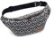Leon Gürteltasche Bauchtasche Hüfttasche 100% Baumwolle Fanny Pack Belly Belt Moon Bag Bumbag Boho Hippie Tribal (GT Lotus_SW)